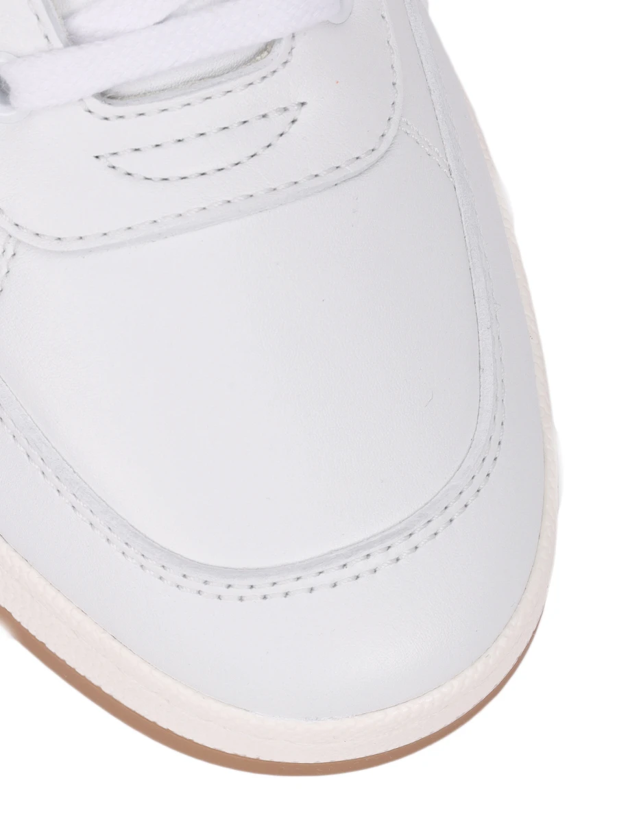 Кеды кожаные SAINT LAURENT 819478-00NI0-9061 Белый  Фото 6