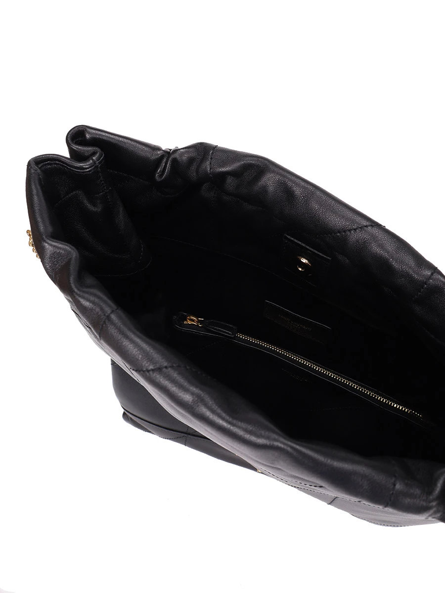 Сумка кожаная Jamie SAINT LAURENT 781666-AAB32-1000 Черный  Фото 6