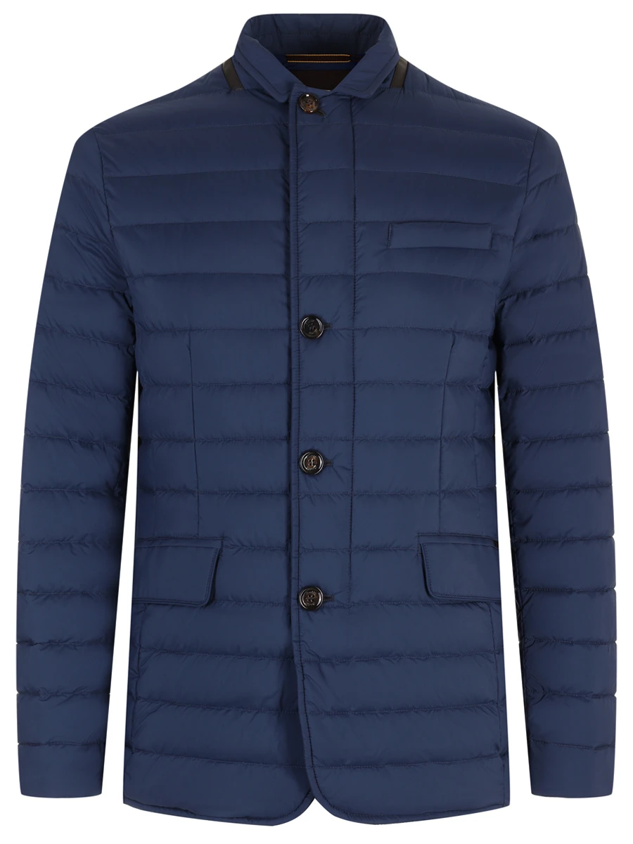 Куртка стеганая MOORER MOUGI100071-TEPA028/ZAVYER-S3/DENIM Синий 