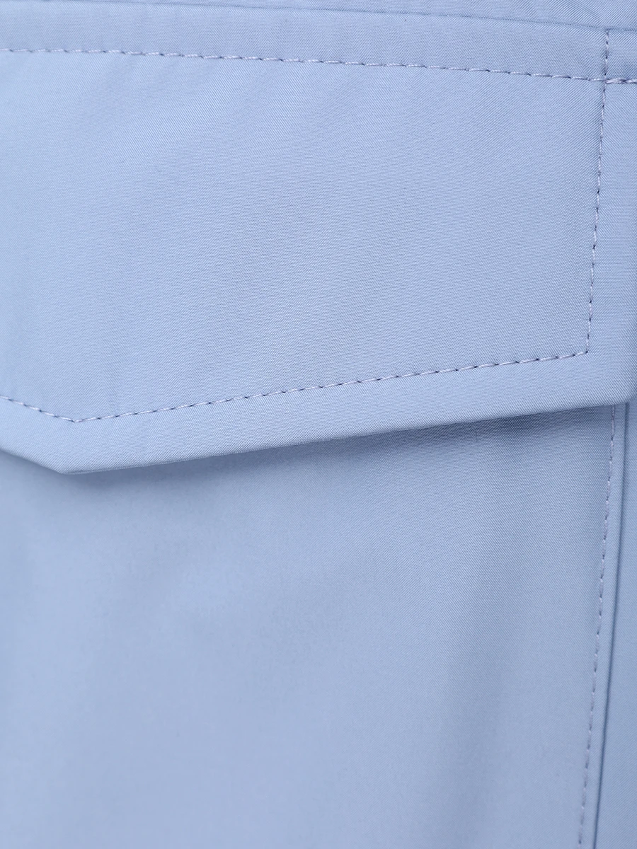 

Куртка однотонная, Голубой, MOUGI101155TEPA/DENVER-STP/MARINE