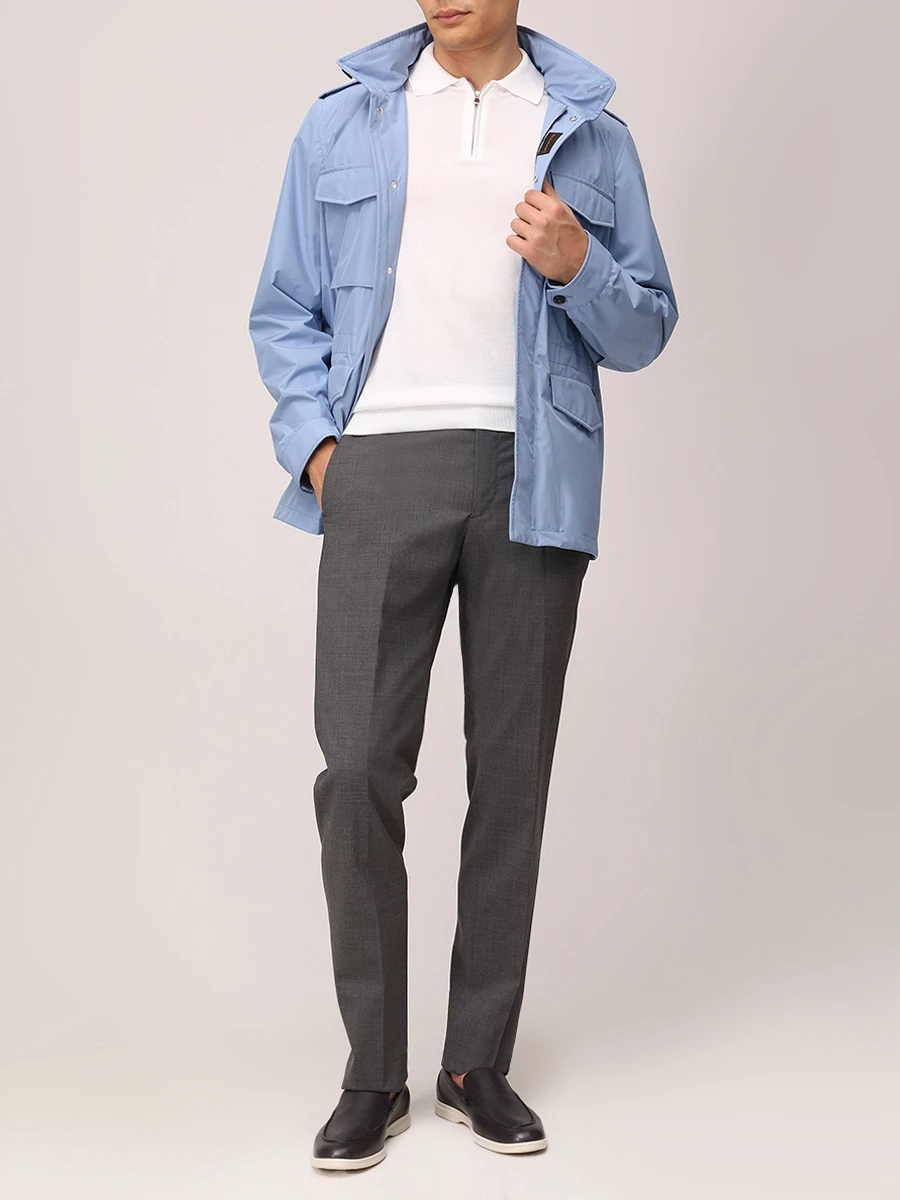 Поло хлопковое RADI PERUGIA P25-102 0125 Белый  Фото 2