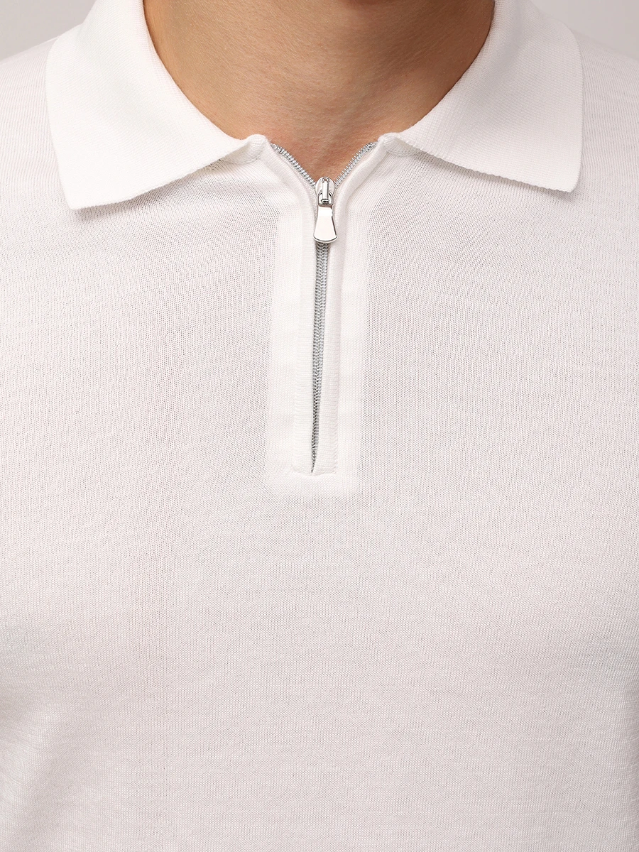 Поло хлопковое RADI PERUGIA P25-102 0125 Белый  Фото 5