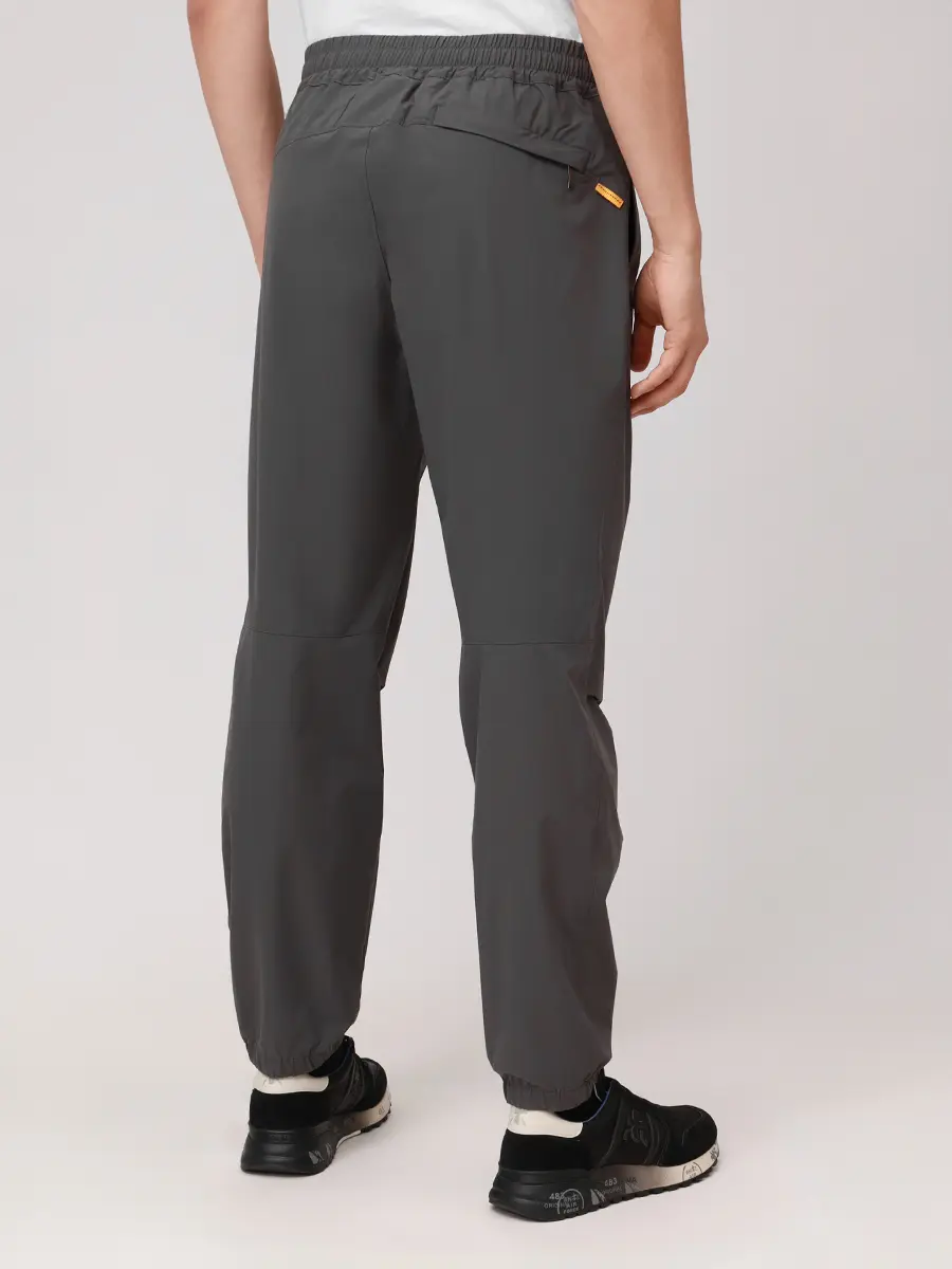 Брюки однотонные PARAJUMPERS 25SMPMPARR02/325 RESCUE ZIAD Серый  Фото 3