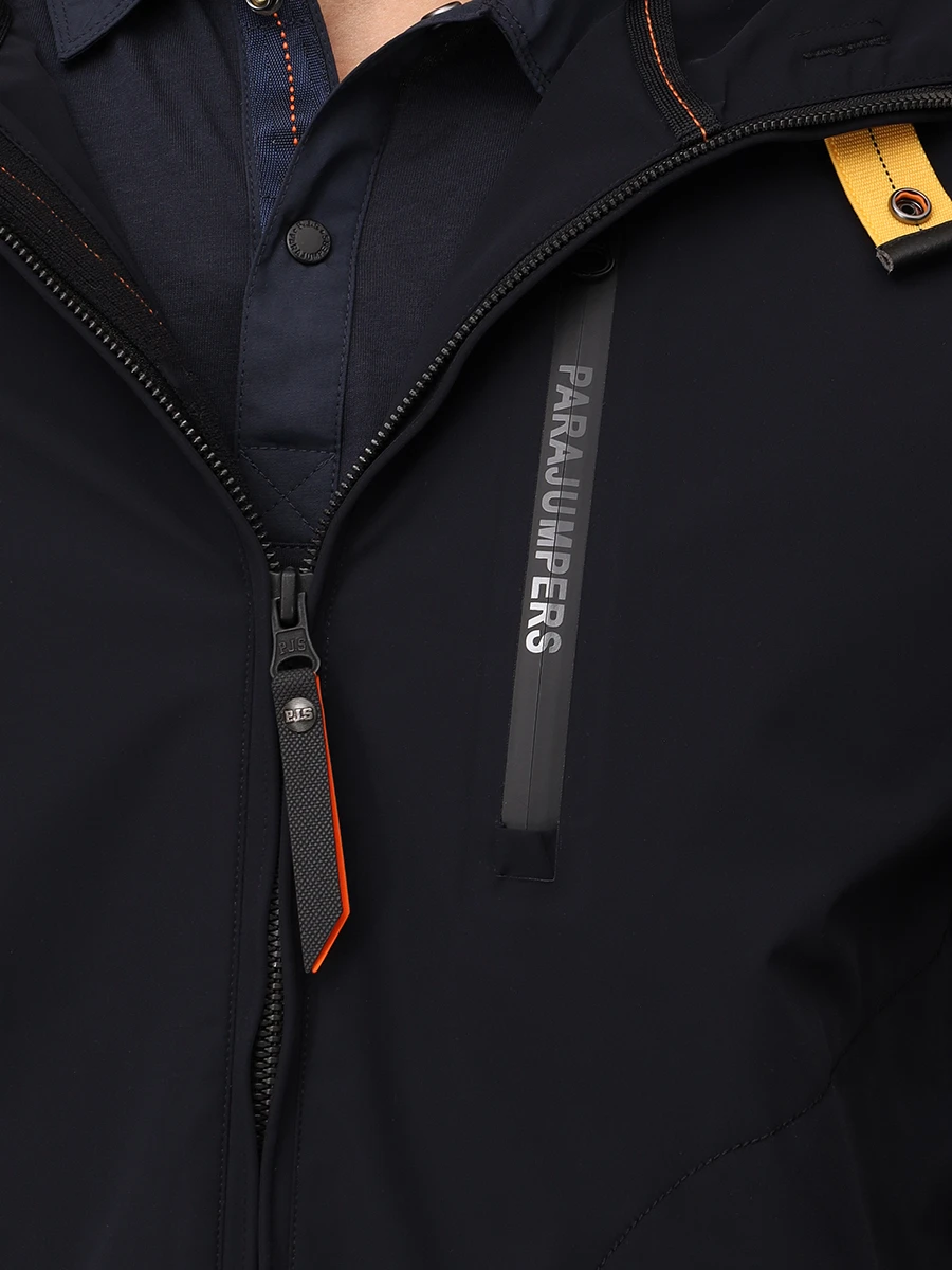 Куртка комбинированная PARAJUMPERS 25SMPMHYKT01/541 WILLARD Черный  Фото 5