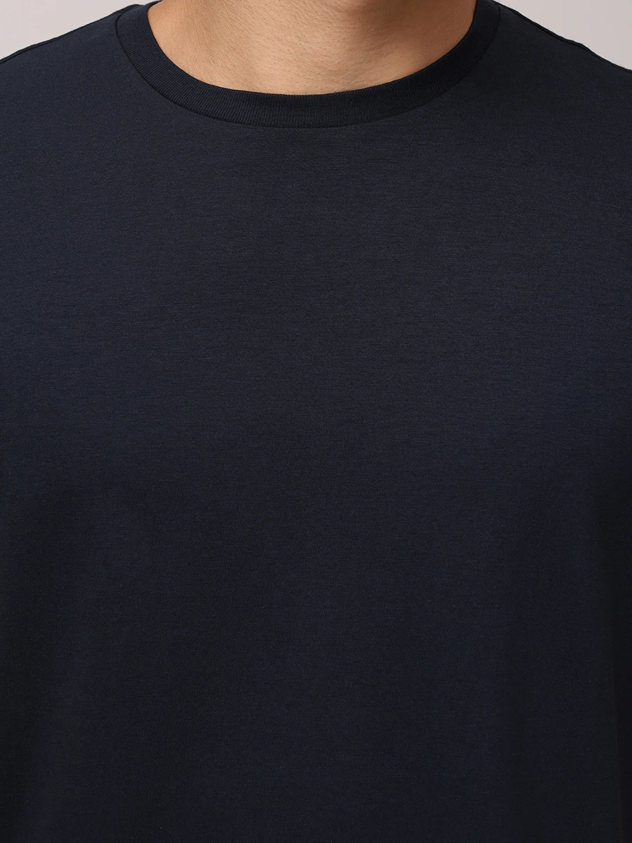 

Футболка хлопковая, Синий, 25SMPMTSEY27/316 SHISPARE TEE