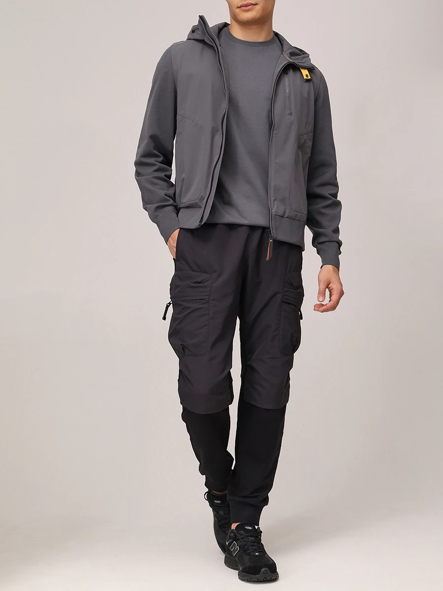 Куртка комбинированная PARAJUMPERS 25SMPMHYKT01/325 WILLARD Серый  Фото 2