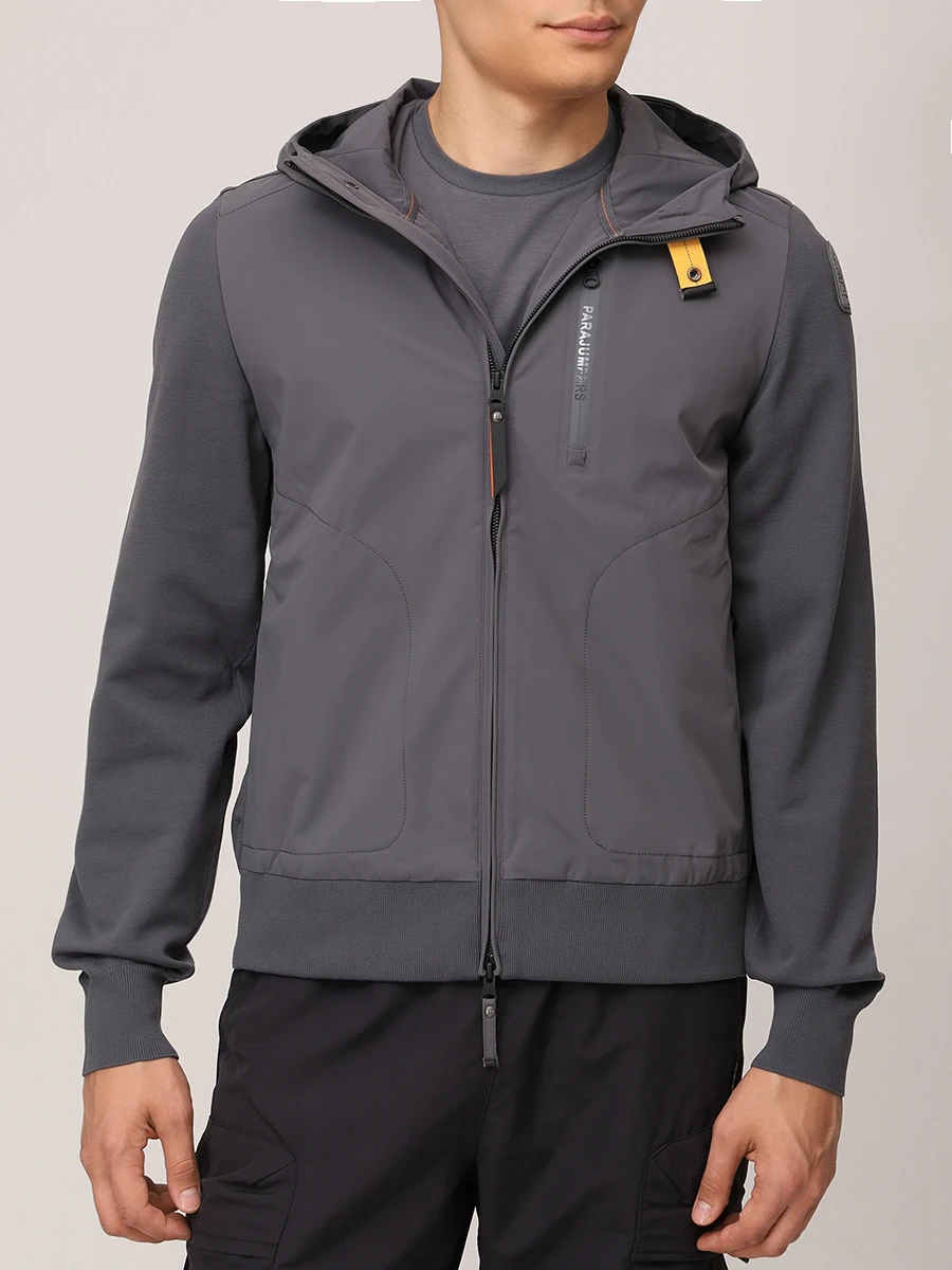 Куртка комбинированная PARAJUMPERS 25SMPMHYKT01/325 WILLARD Серый  Фото 4