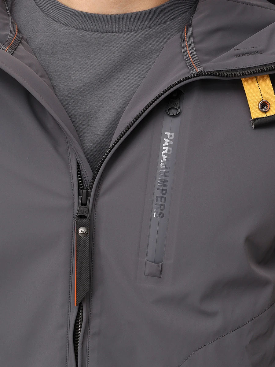 Куртка комбинированная PARAJUMPERS 25SMPMHYKT01/325 WILLARD Серый  Фото 5