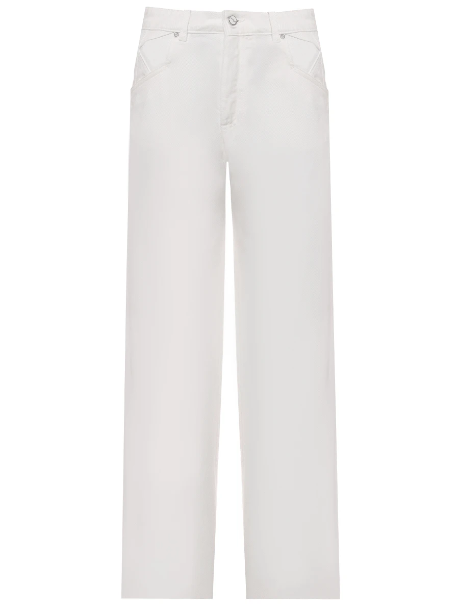 Джинсы хлопковые KITON DJ53102K0927F01002 Белый 