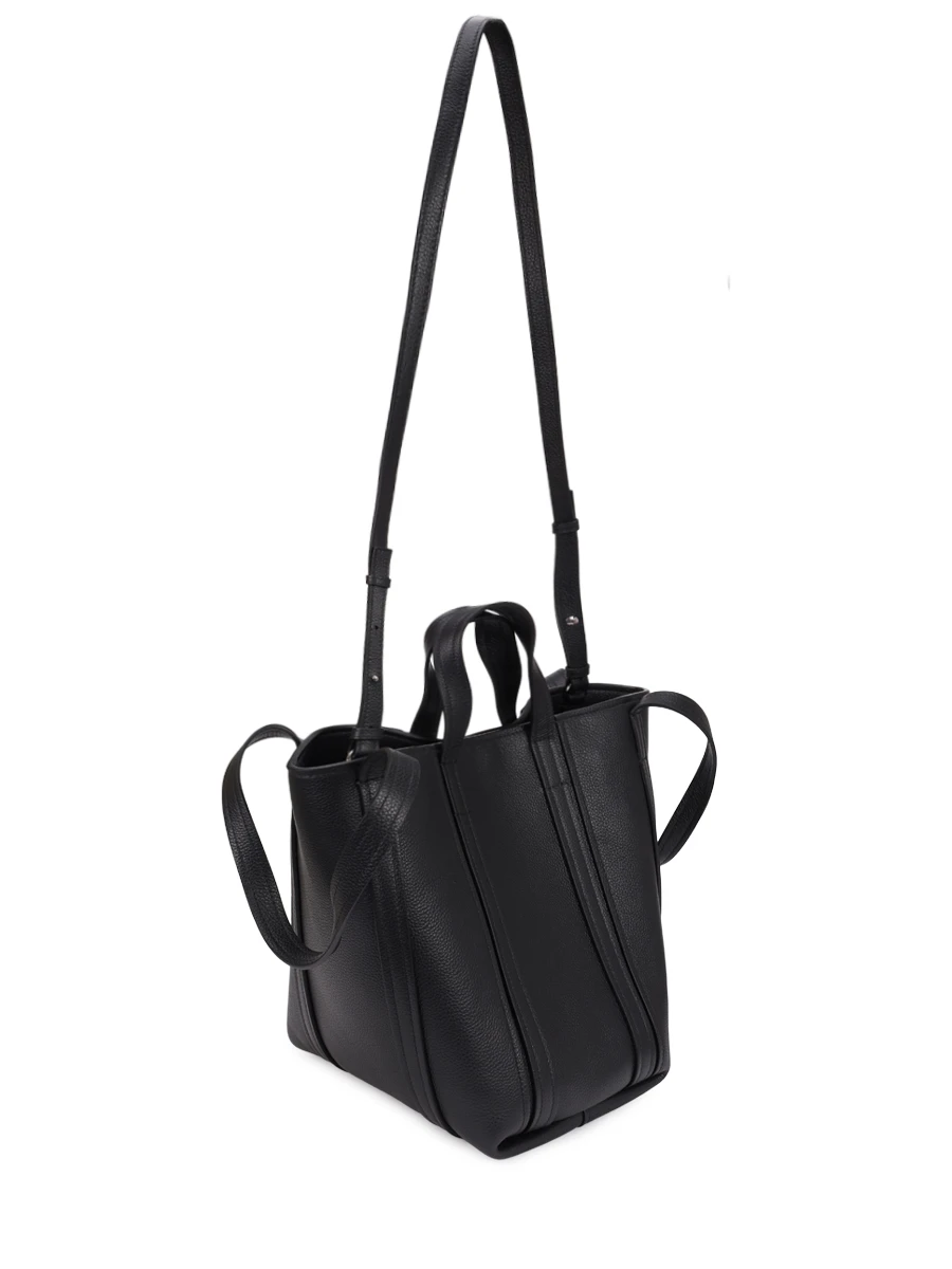 Сумка кожаная Everyday North South BALENCIAGA 67279115YUN 1090 Черный  Фото 3