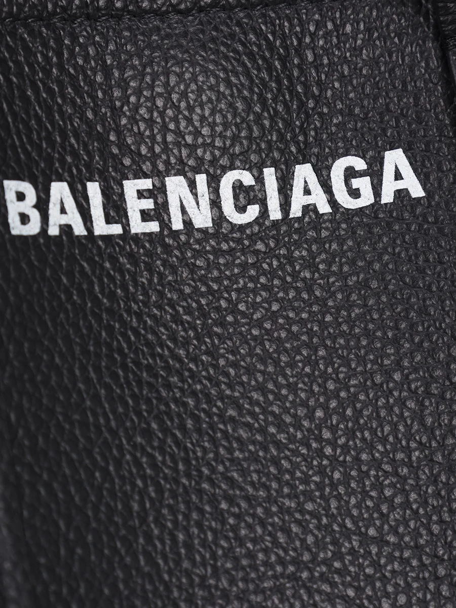 Сумка кожаная Everyday North South BALENCIAGA 67279115YUN 1090 Черный  Фото 5