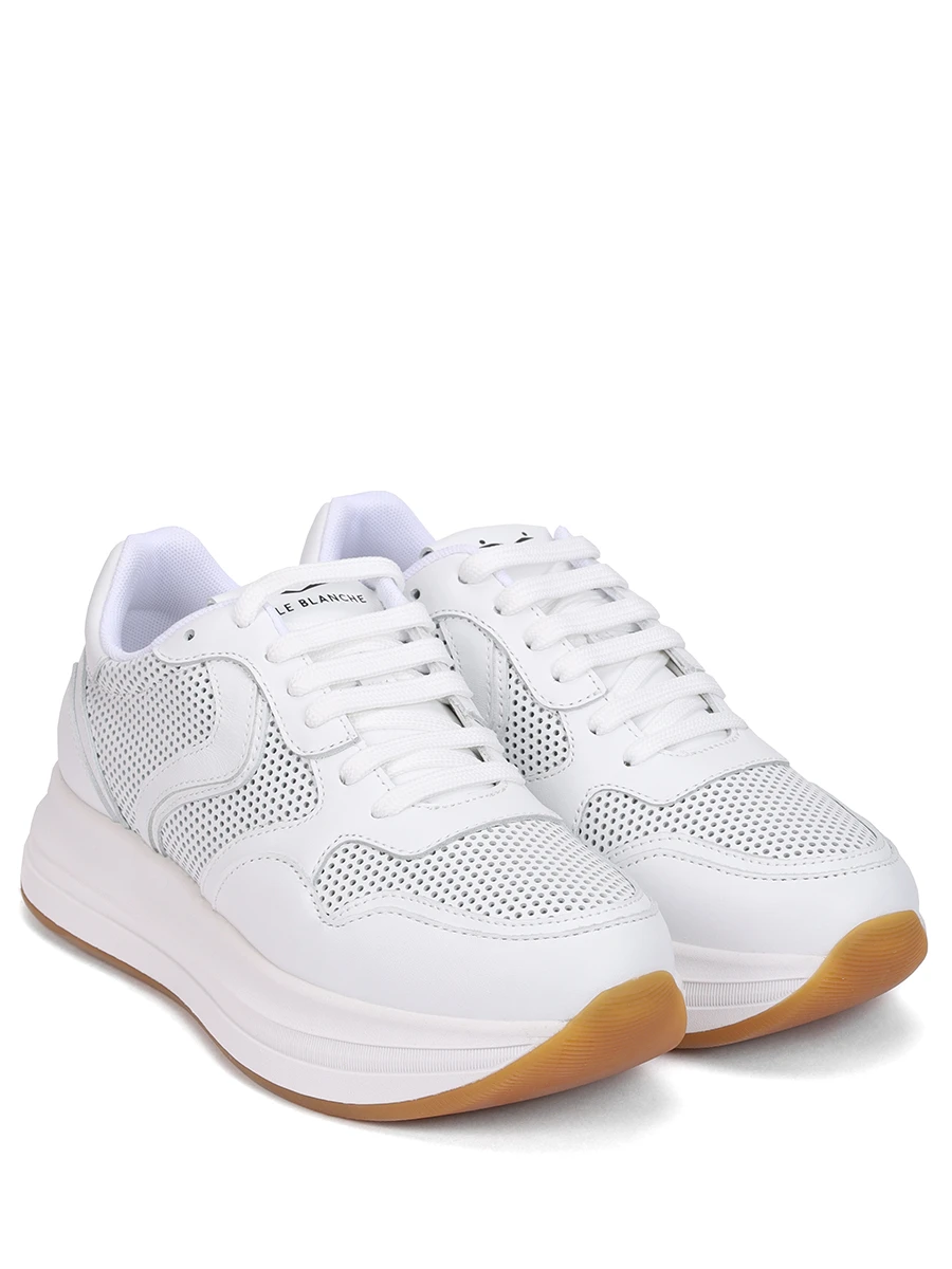 Кроссовки кожаные VOILE BLANCHE 0N01-001-2019065-01 Белый  Фото 2