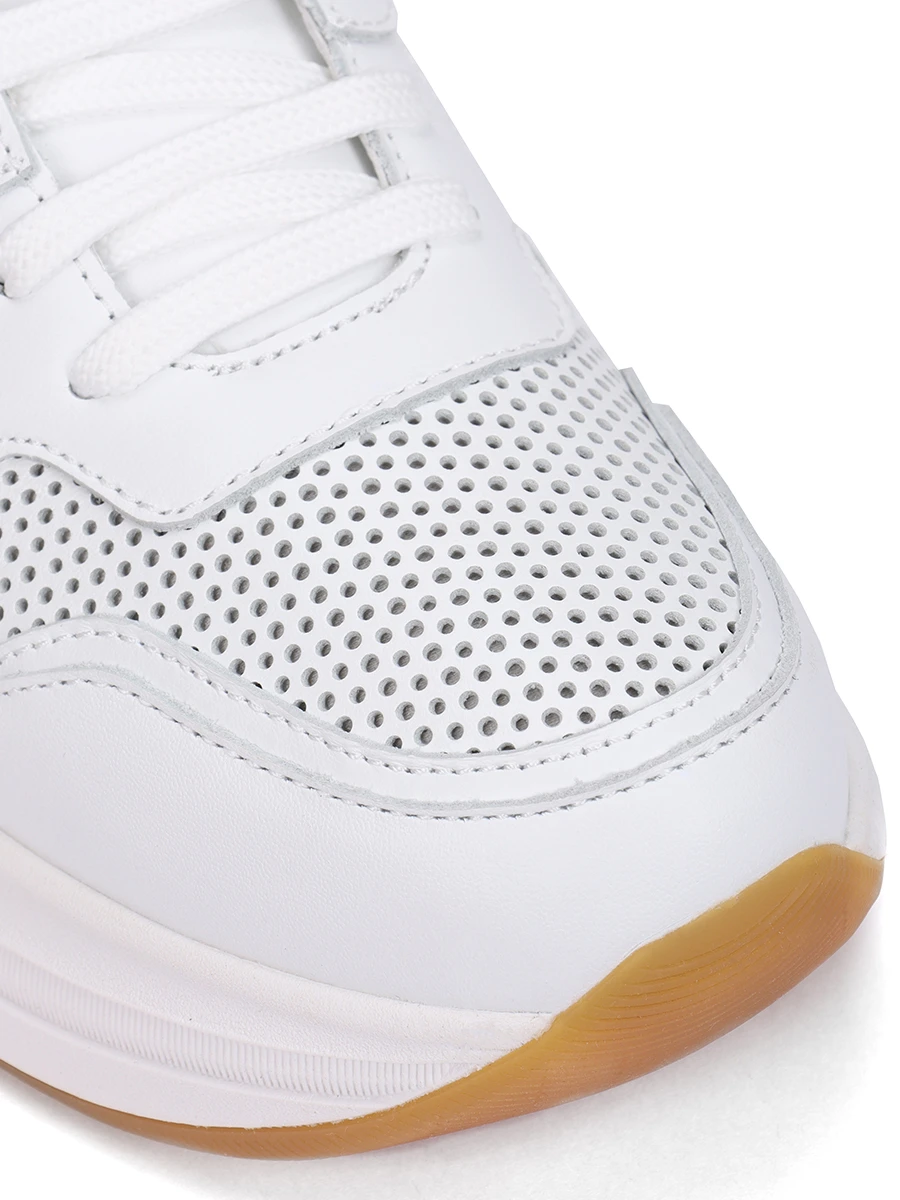 Кроссовки кожаные VOILE BLANCHE 0N01-001-2019065-01 Белый  Фото 5