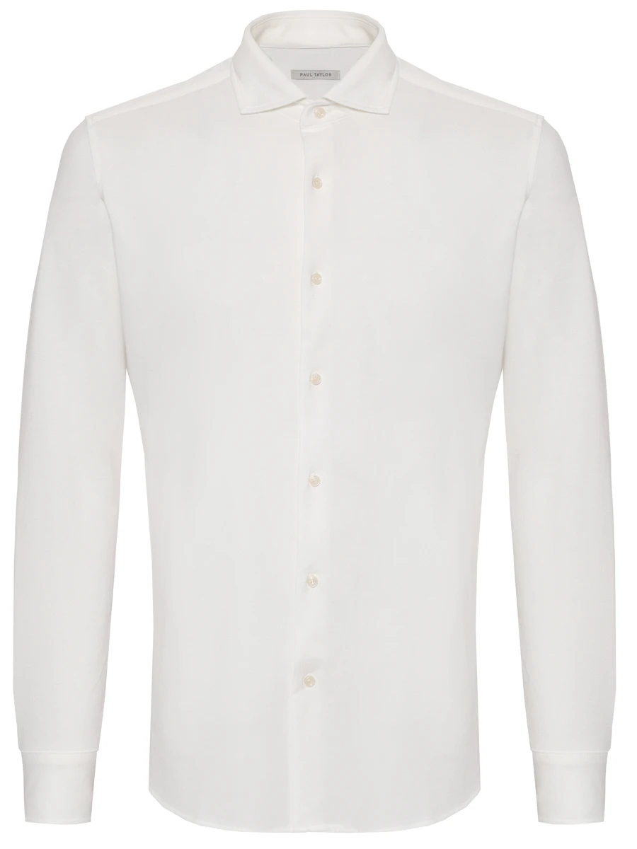 Рубашка Slim Fit PAUL TAYLOR PT7CA A008 001 Белый 