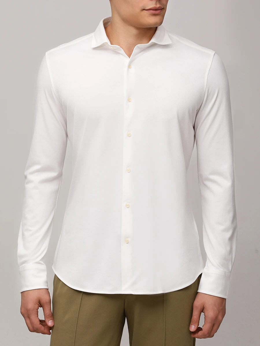 Рубашка Slim Fit PAUL TAYLOR PT7CA A008 001 Белый  Фото 4