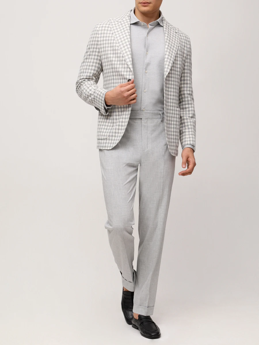 Рубашка Slim Fit PAUL TAYLOR PT7CA A008 500 Серый  Фото 2