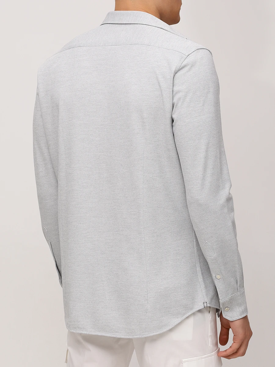 Рубашка Slim Fit PAUL TAYLOR PT7CA A008 500 Серый  Фото 3