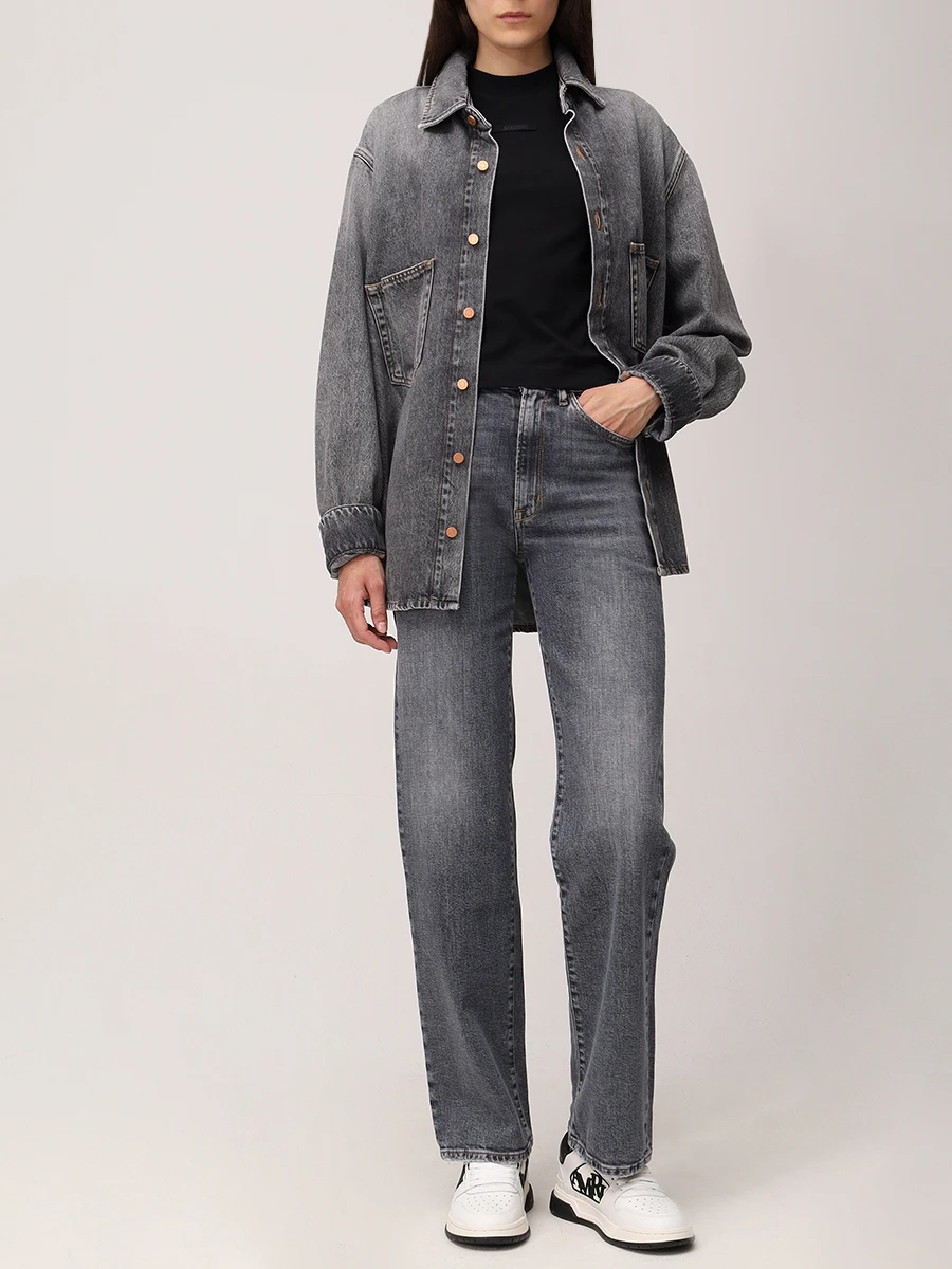 Футболка хлопковая JACQUEMUS 241JS1332031 990 Черный  Фото 2