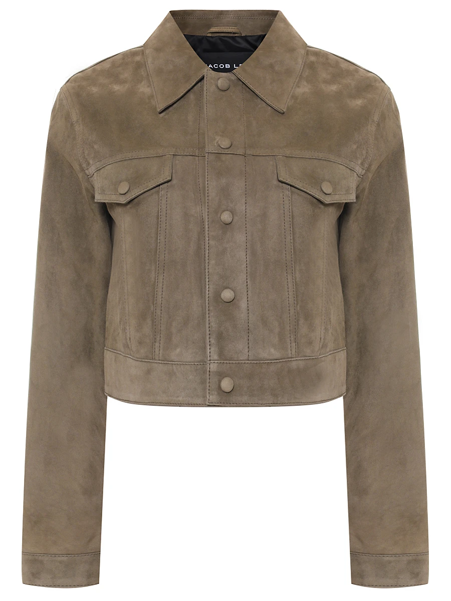 Куртка замшевая JACOB LEE WLJ076SS25LO Зеленый 