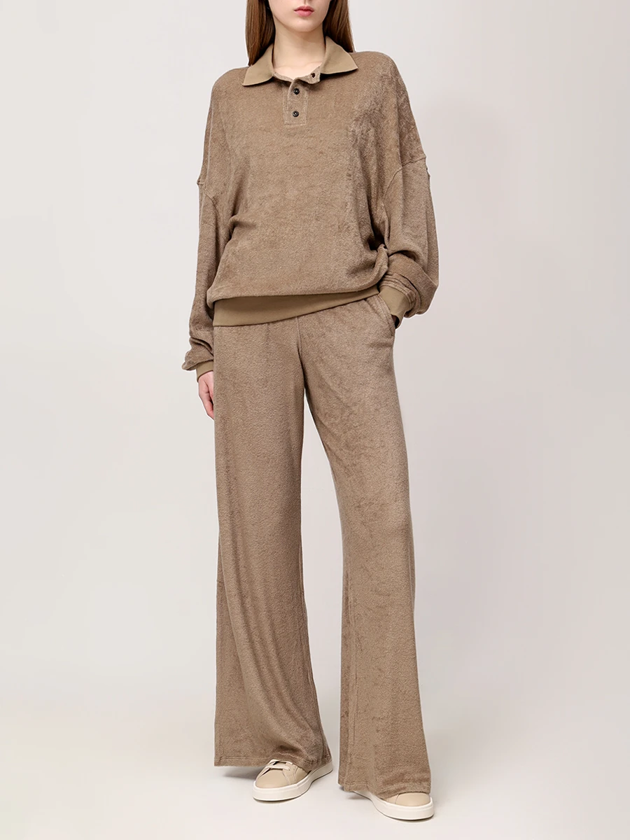 Толстовка из тенселя JACOB LEE WSW013SS25LO Зеленый  Фото 2