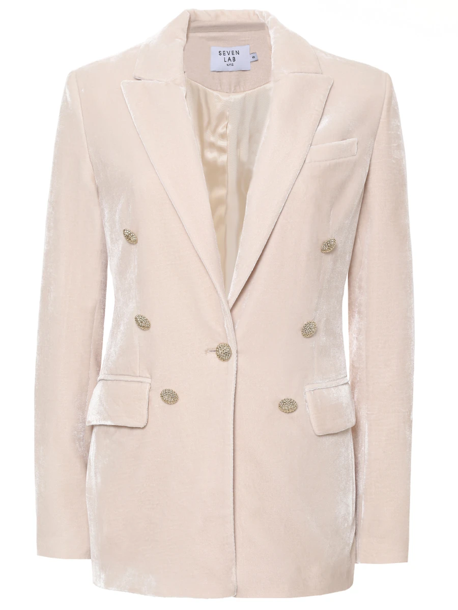 

Пиджак из вискозы, Бежевый, SSB.10.700.140