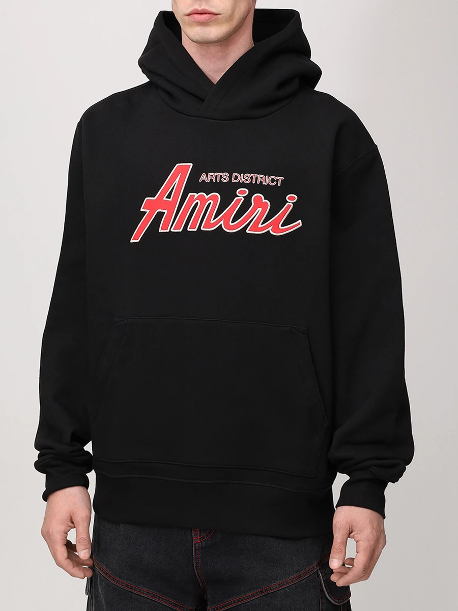 Худи хлопковое AMIRI AMJYHD1090 Красный  Фото 4