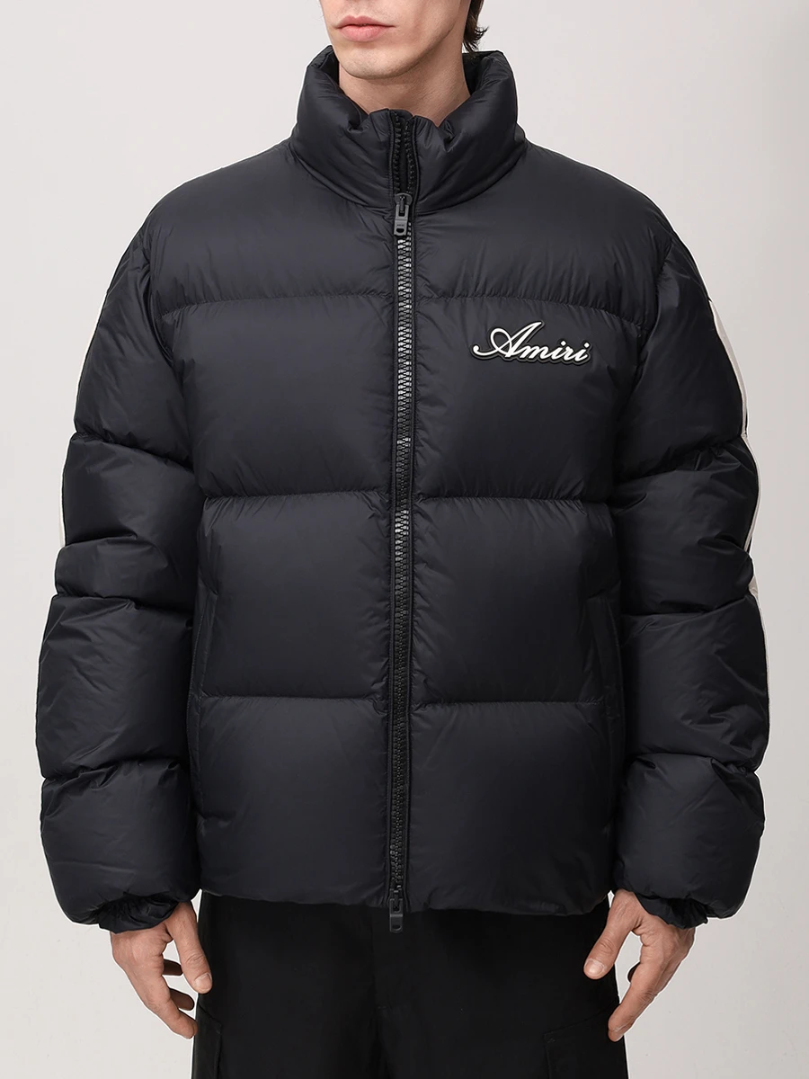 Пуховик стеганый AMIRI AMOUDW1008 Черный  Фото 4