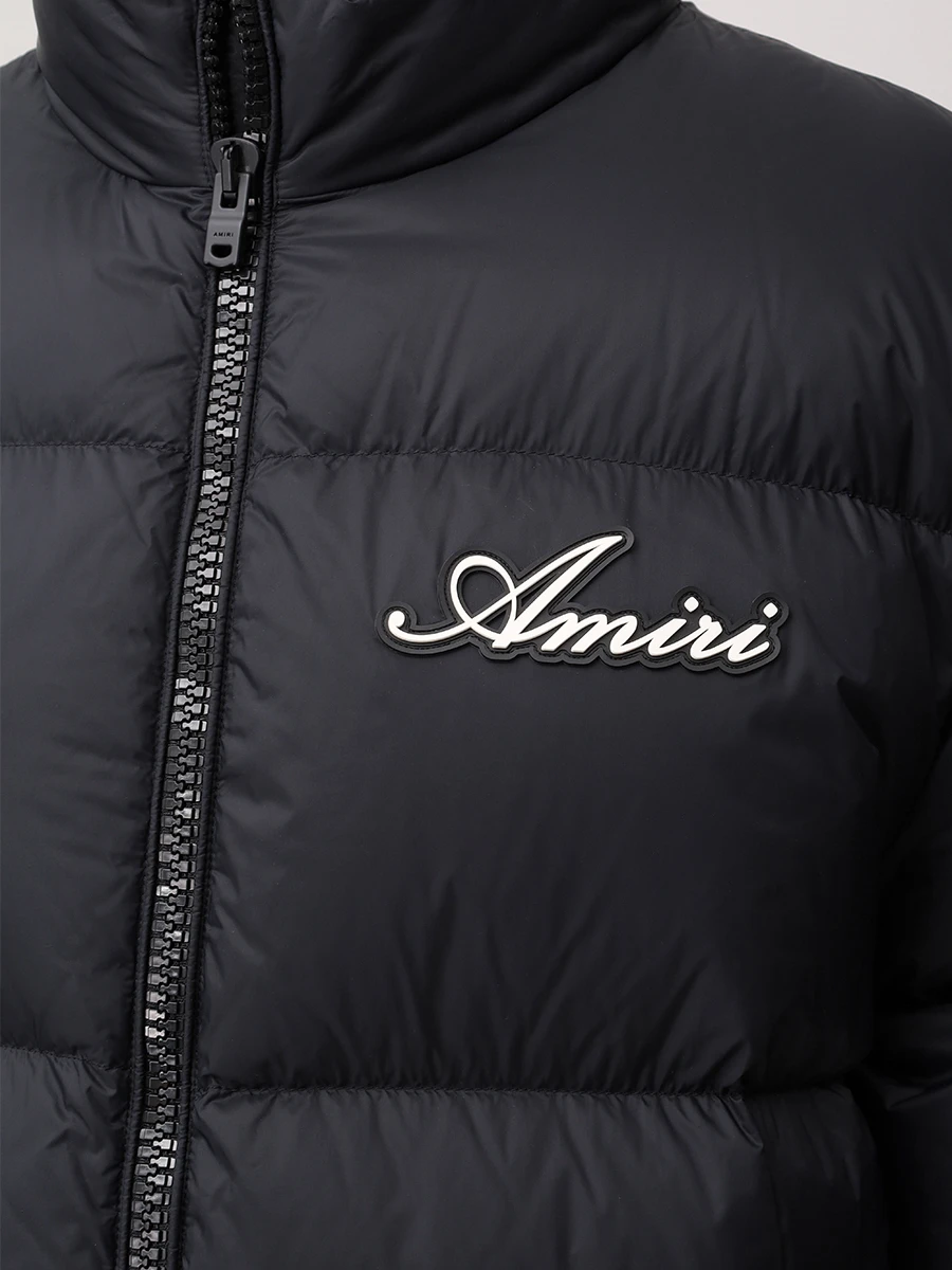 Пуховик стеганый AMIRI AMOUDW1008 Черный  Фото 5