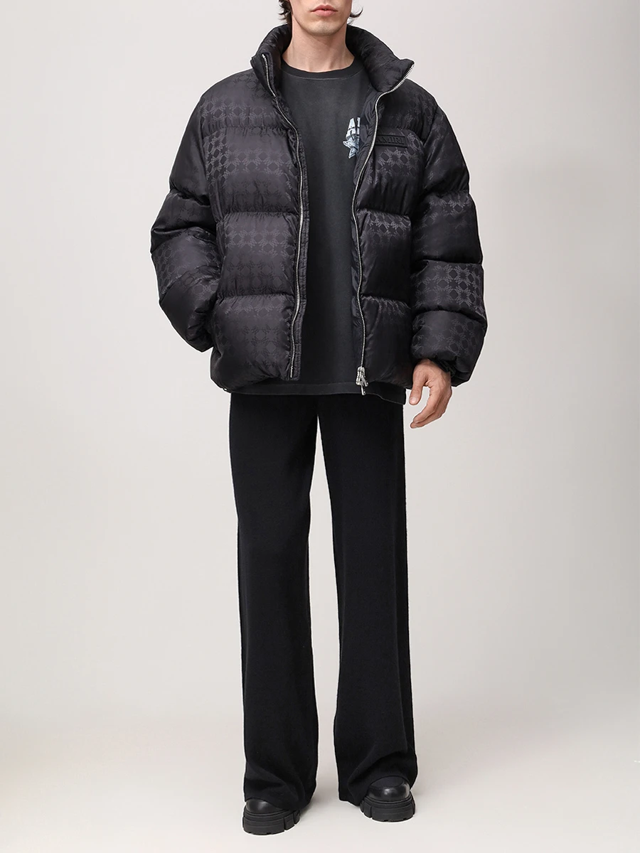 Пуховик стеганый AMIRI AMOUDW1006 Черный  Фото 2