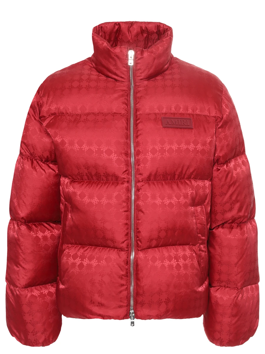 Пуховик стеганый AMIRI AMOUDW1006 Красный 