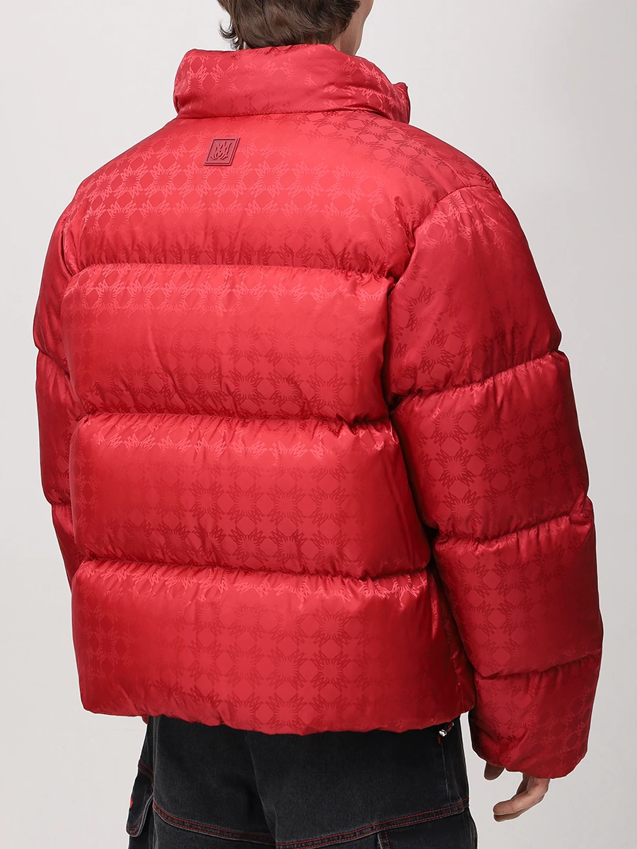 Пуховик стеганый AMIRI AMOUDW1006 Красный  Фото 3