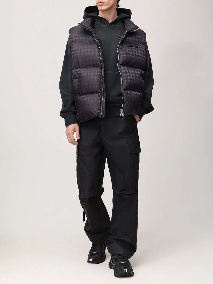Жилет стеганый AMIRI AMOUDW1007 Черный  Фото 2