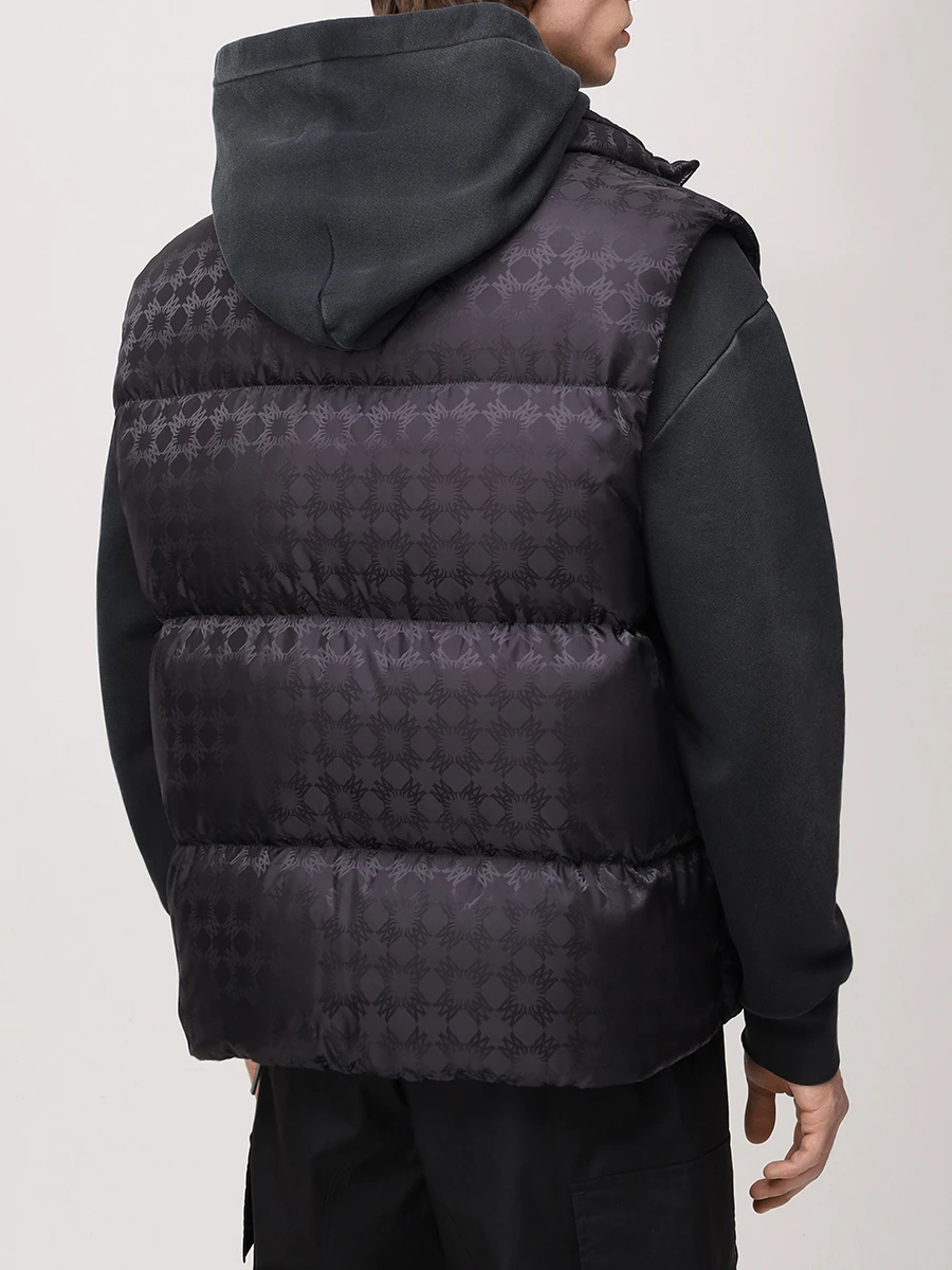 Жилет стеганый AMIRI AMOUDW1007 Черный  Фото 3