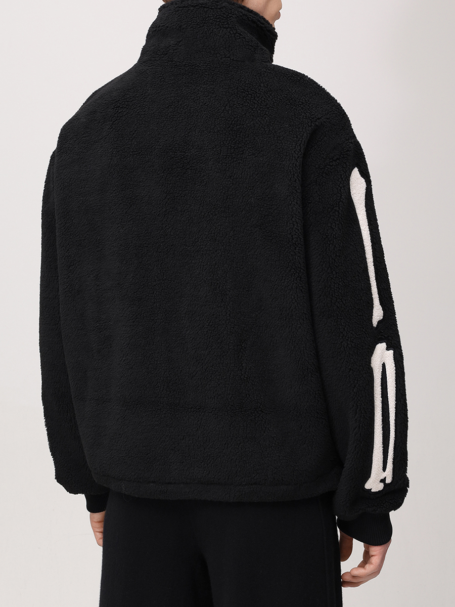 Куртка из экомеха AMIRI AMOULW1029 Черный  Фото 3