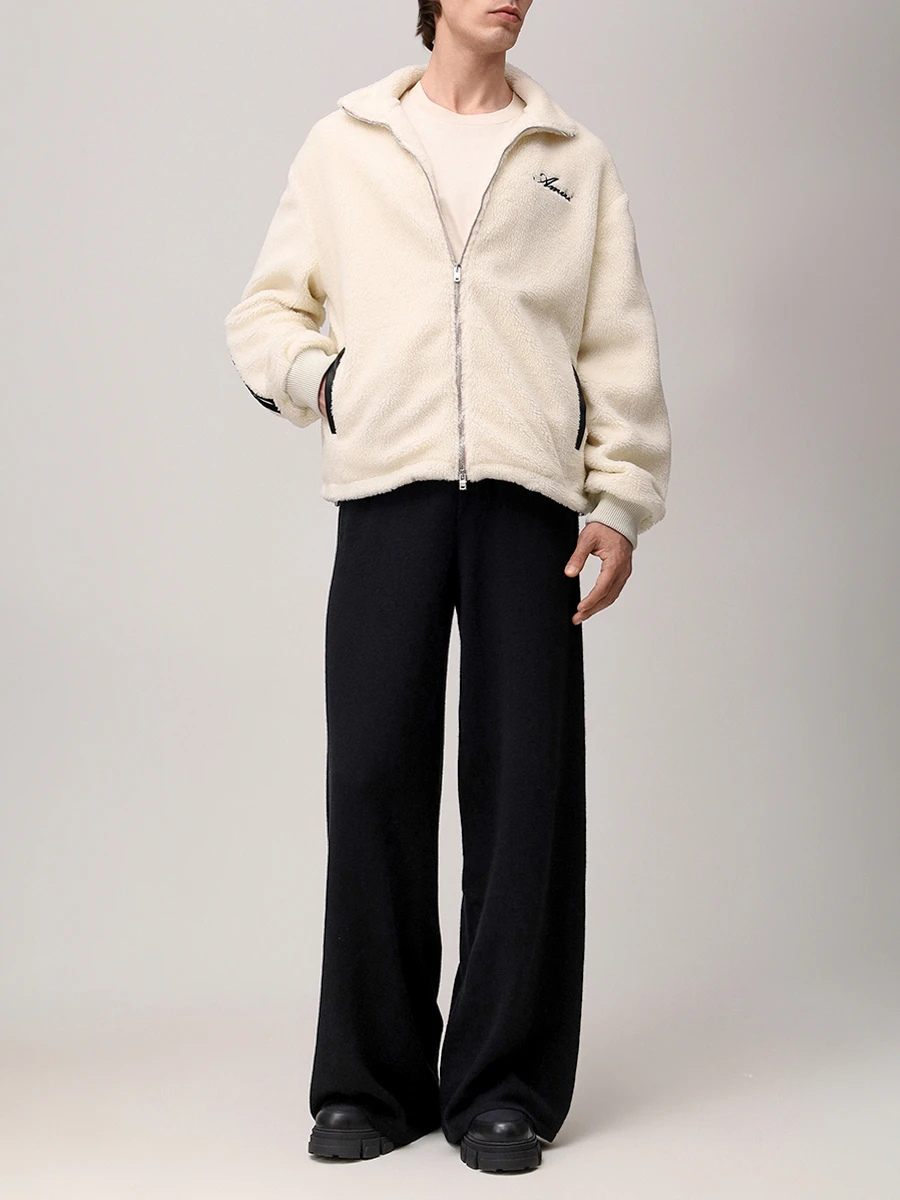 Куртка из экомеха AMIRI AMOULW1029 Кремовый  Фото 2