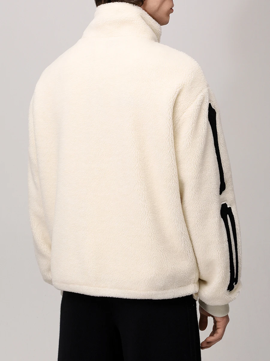 Куртка из экомеха AMIRI AMOULW1029 Кремовый  Фото 3