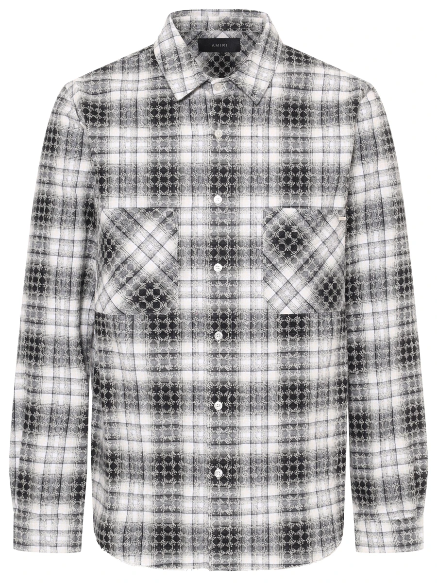 

Рубашка Regular Fit хлопковая, Белый, AMSTFL1010