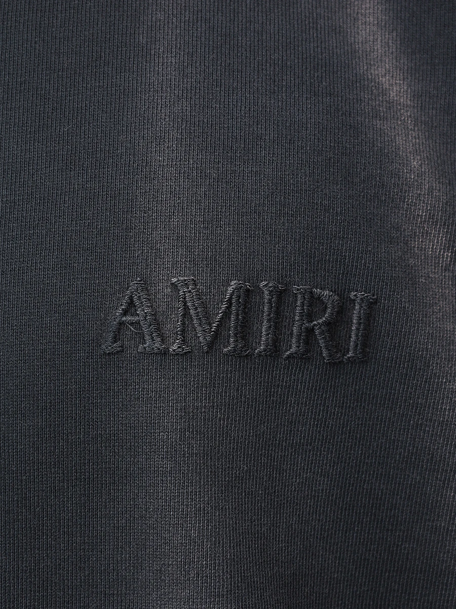 Футболка хлопковая AMIRI AMJYTE1137 Черный  Фото 6