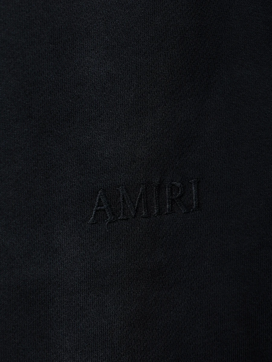 Шорты хлопковые AMIRI AMJYSH1042 Черный  Фото 5