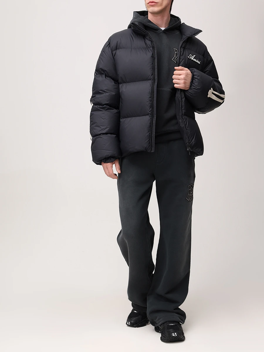 Брюки хлопковые AMIRI AMJYSP1039 Черный  Фото 2