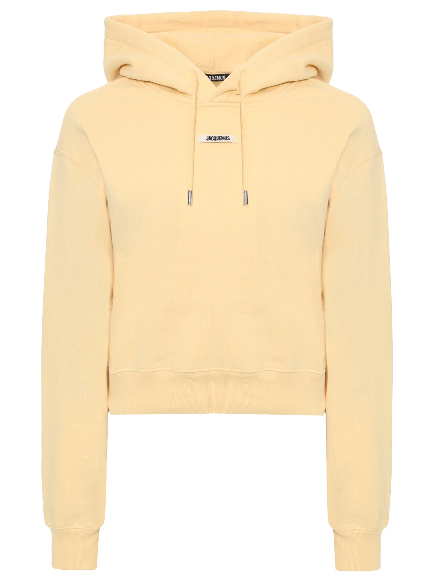 Худи хлопковое JACQUEMUS 241JS1622341 131 Желтый  Фото 2
