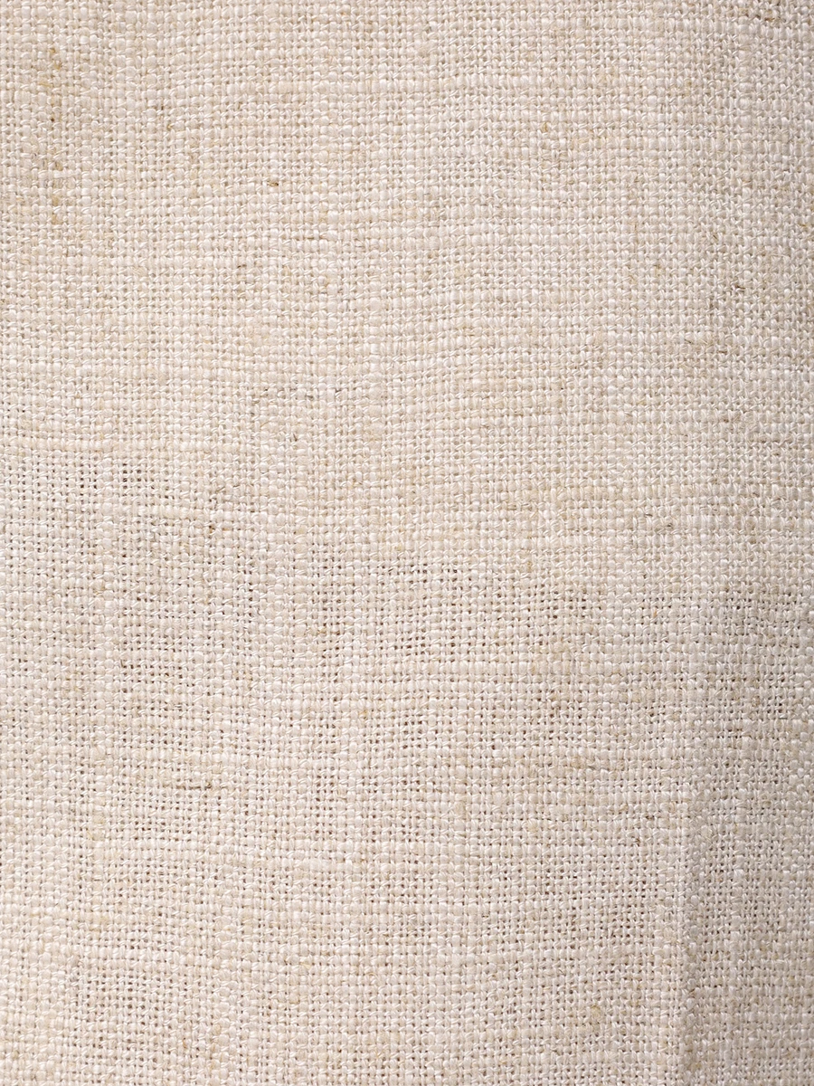 Брюки из вискозы и льна JACQUEMUS 243PA0031358 130 Бежевый  Фото 7