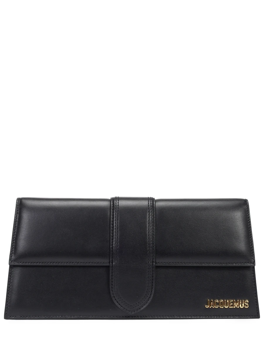 Сумка кожаная Le Bambino Long JACQUEMUS 221BA0133060 990 Черный 