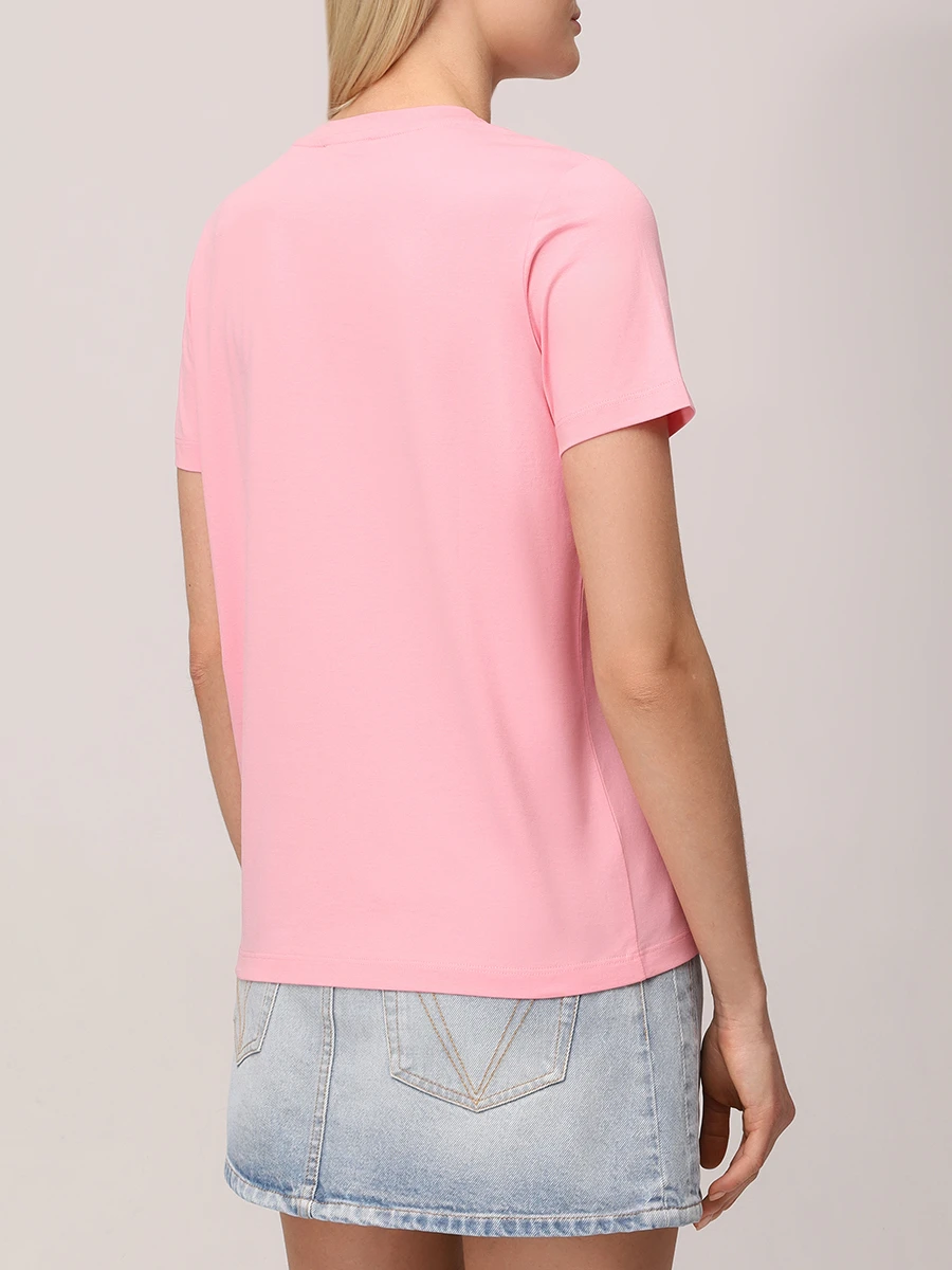 

Футболка хлопковая, Розовый, BF1EF005BB02/OLA