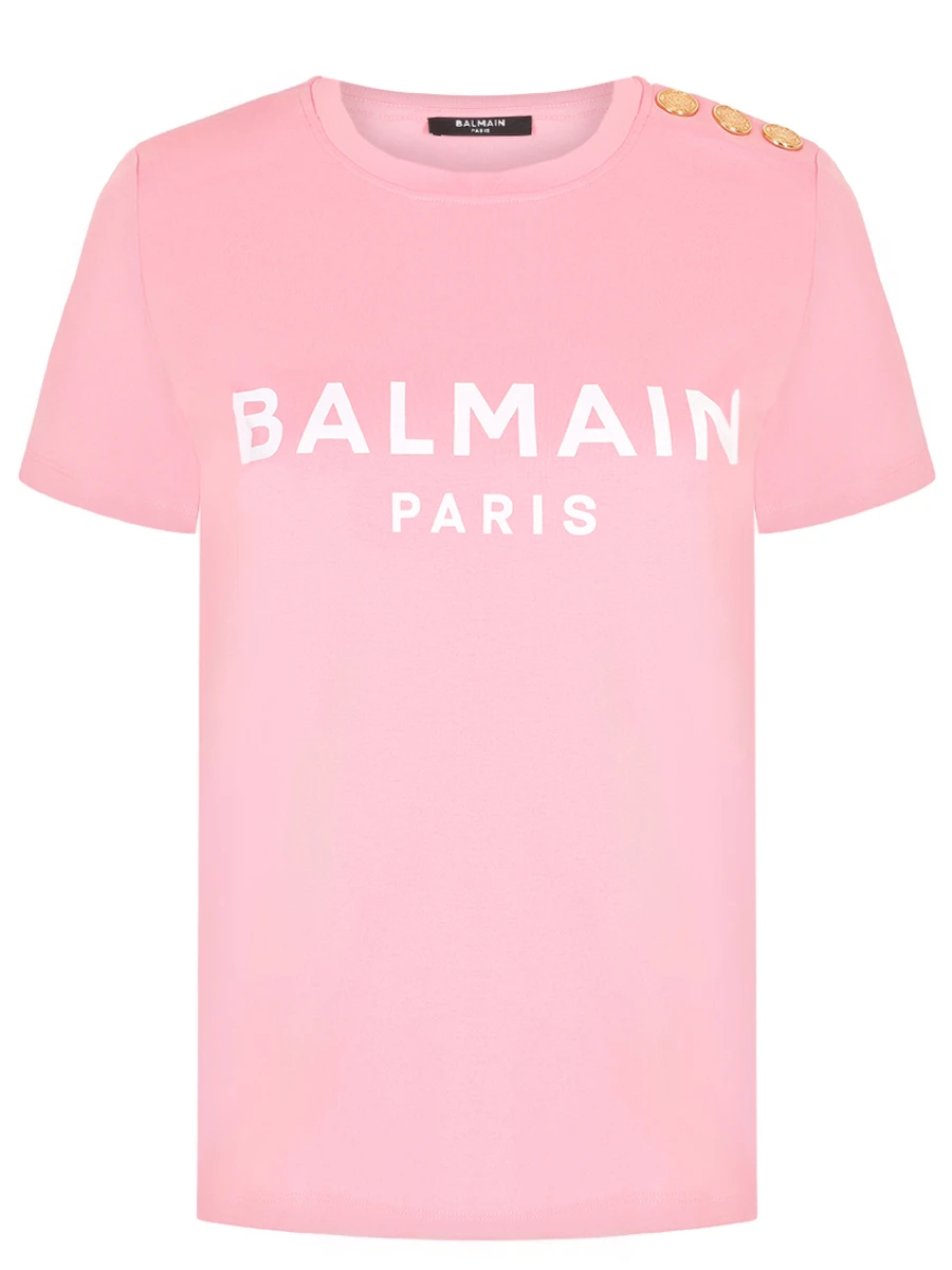 Футболка хлопковая Balmain
