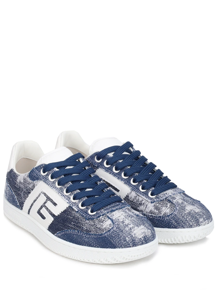 Кеды текстильные BALMAIN EN1VI735TRID Синий  Фото 2