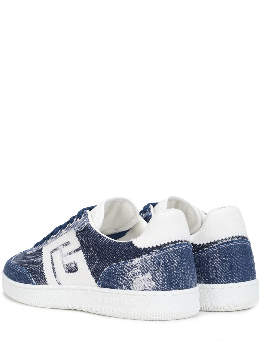 Кеды текстильные BALMAIN EN1VI735TRID Синий  Фото 4
