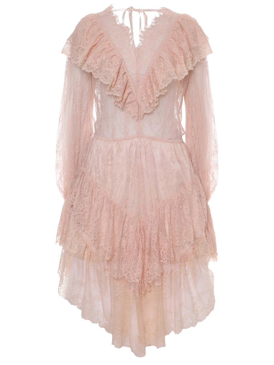 Платье кружевное LES ARCHIVES LA_1112SS25 Розовый  Фото 2