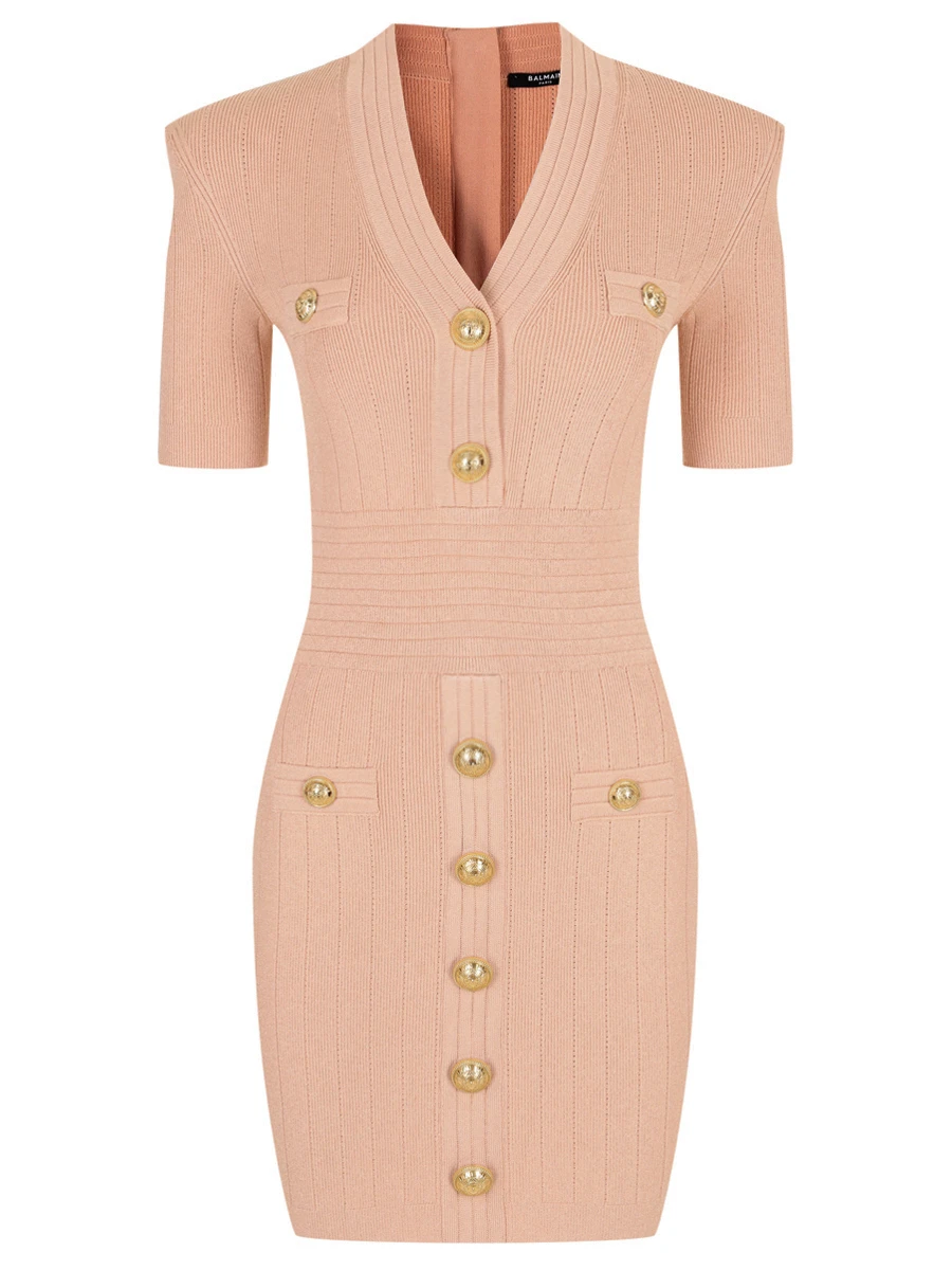 

Платье из вискозы, Бежевый, EF1R6045KB07/0LB