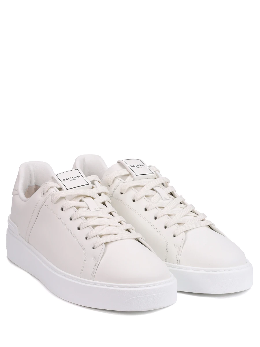 Кеды кожаные BALMAIN DM1VI288LVTR/0FA Белый  Фото 2